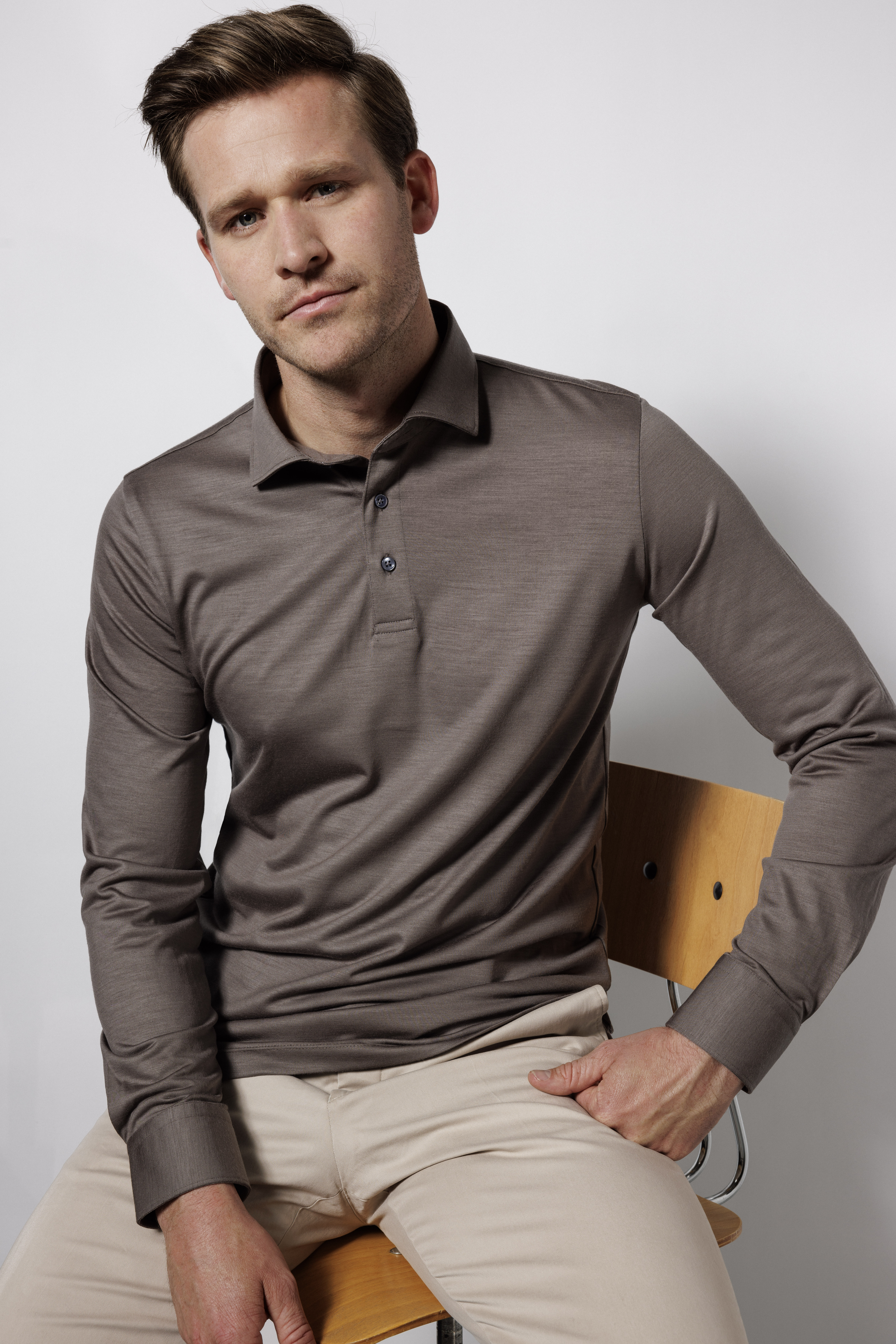 Extra lange poloshirts