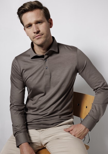 Extra lange poloshirts